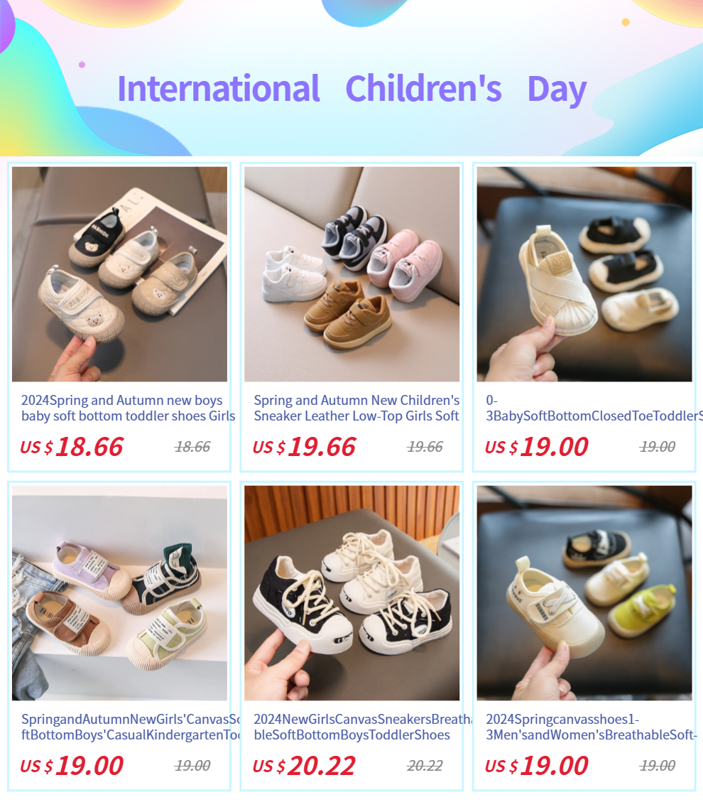 2024Spring and Autumn New Baby Shoes Boys Checked Cloth Girls Canvas Soft Bottom Toddler Shoes