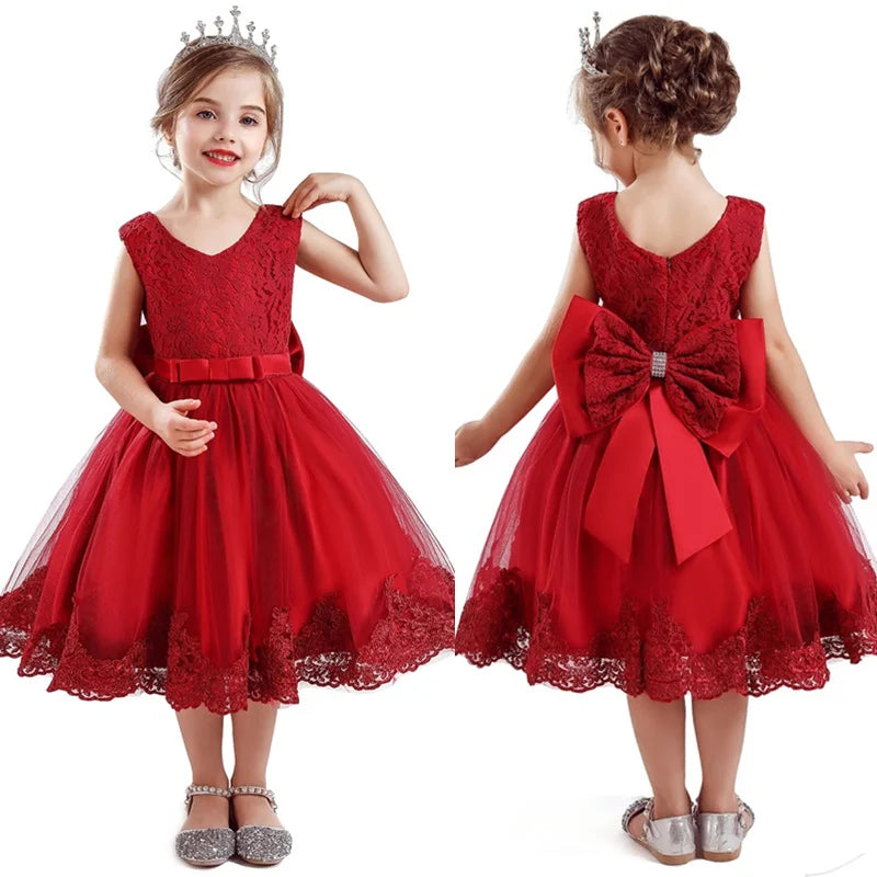 مجموعة اروين التجارية ARWEN&AJH GROUP  2024 European 2024 New Fashion Wedding Birthday Party Dress Christams Dress For Girl 1-5 Years Girls Dress Elegant Tutu Vestidos Kids Clothes