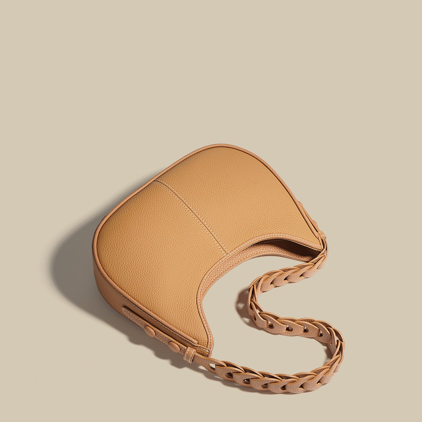 مجموعة اروين التجارية arwen&ajh group  Underarm Bag High-grade Texture Crossbody Bag Women's 2024 Autumn And Winter New French Style Niche Crowd Bag Explosive All-match Crescent Bag