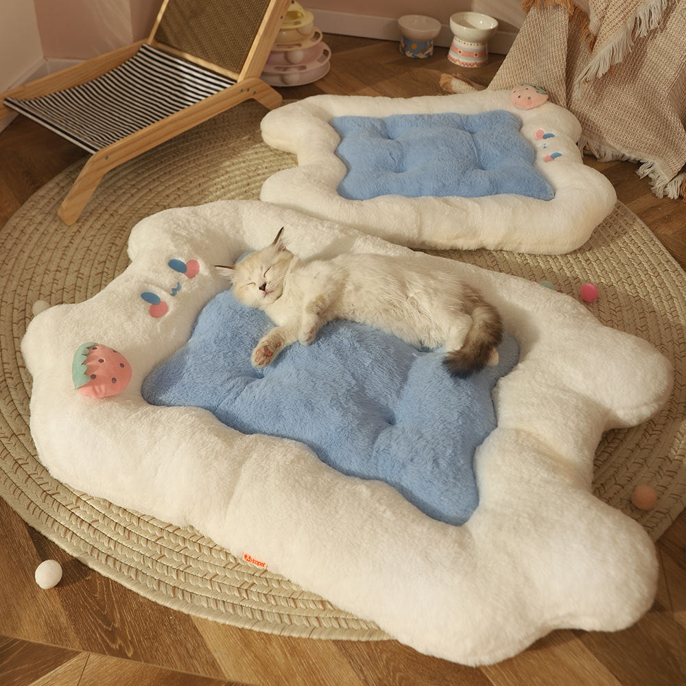 Cat Nest Four Seasons Cat Sleeping Mat Pet Dog Winter Warm Kennel Sofa Cat Bed Cat Mat For Sleeping