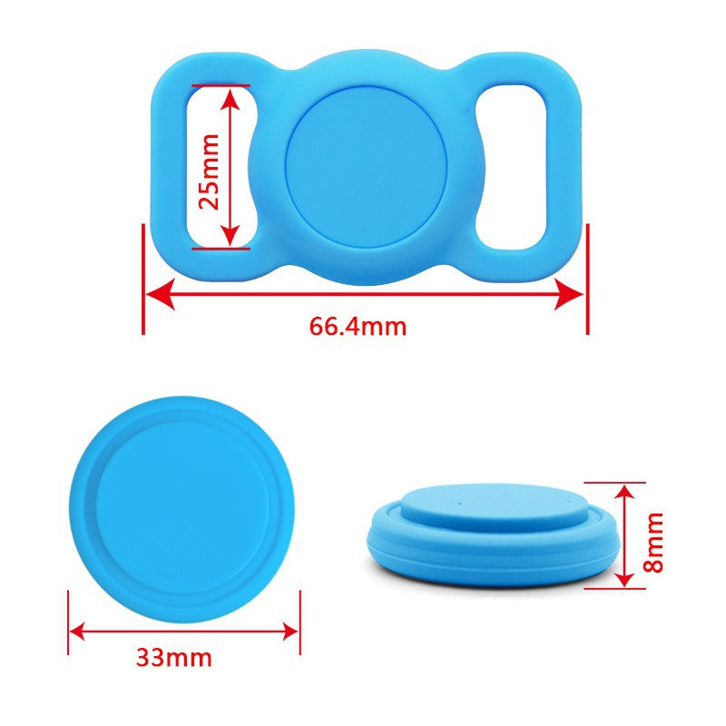 Applicable To Apple Tracker Protective Shell Dog Waterproof Anti-lost Protective Cover Locator Airtag Protective Cover