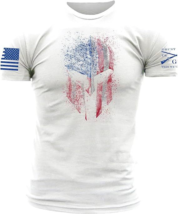 ARWEN& AJH GROUP 2024 New  مجموعة أروين   Spot Cross-border European And American Men's Wish  Ebay New US Independence Day Theme Printed Short Sleeve T-shirt