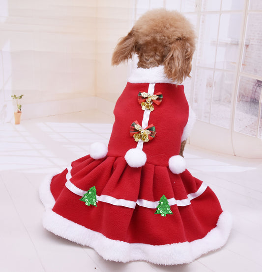 مجموعة أروين التجارية ARWEN & AJH GROUP Pet Clothes, Dog Clothes, Autumn And Winter New Teddy Dog and Cat Clothes, Christmas Clothes, Holiday Clothes