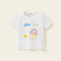 مجموعة اروين arwen&ajh group Children's Wear T-Shirt 2024 New Children's Class A Thin Fashionable Top For Boys And Girls Pure Cotton Short-sleeved Summer