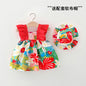 مجموعة اروين arwen&ajh group Girls' Dress 2024 Summer New Korean Style Floral Summer Dress Baby Styline Cotton Dress For Hat