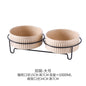 Cat Bowl Dog Bowl Ceramic Large Dog Water Bowl Cat Dog Bowl Dog Bowl Dog Rice Bowl Food Bowl Pet Drinking Water Anti-knock