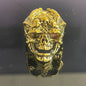 Cross-border Wish Hot Sale Jewelry Skull Ring Male Rock Gothic Punk Jewelry Ring Male Gift