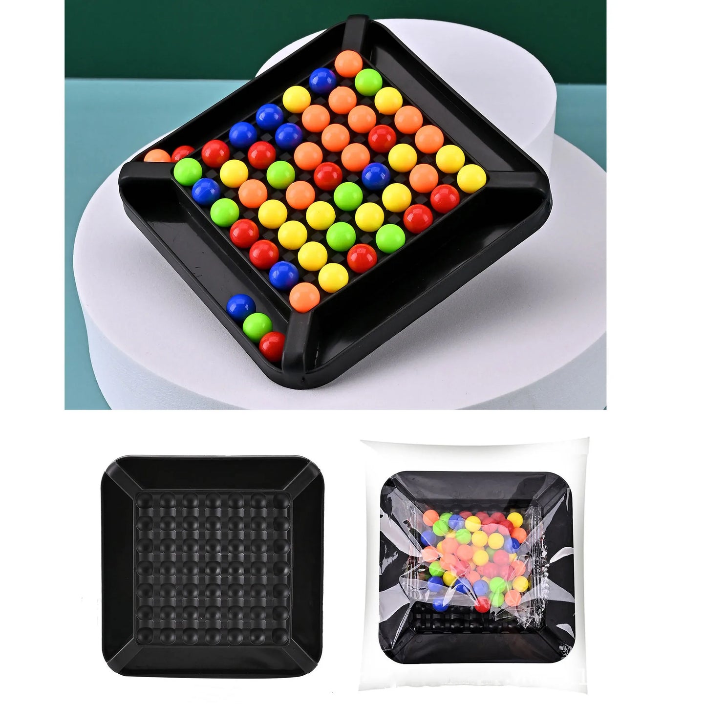 Color Elimination Bead Parent-Child Interaction Children's Puzzle Toys Board Battle Games Educational Gifts Classification Toy