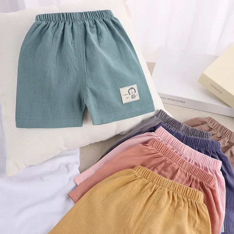 مجموعة اروين ARWEN&AJH GROUP 2024 Summer Children Shorts Cotton pants For Boys Girls Brand Shorts Toddler Panties Kids Beach Short Sports Pants Baby Clothing