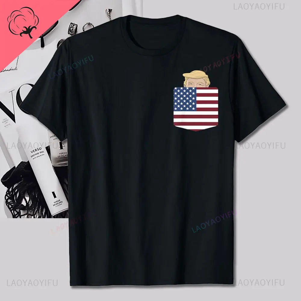 Trump clothes Trump Was Right about Everything Donald Trump Supporter Printing T-Shirt Fashion Cotton O-Neck Short Sleeve Casual Mens T Shirt