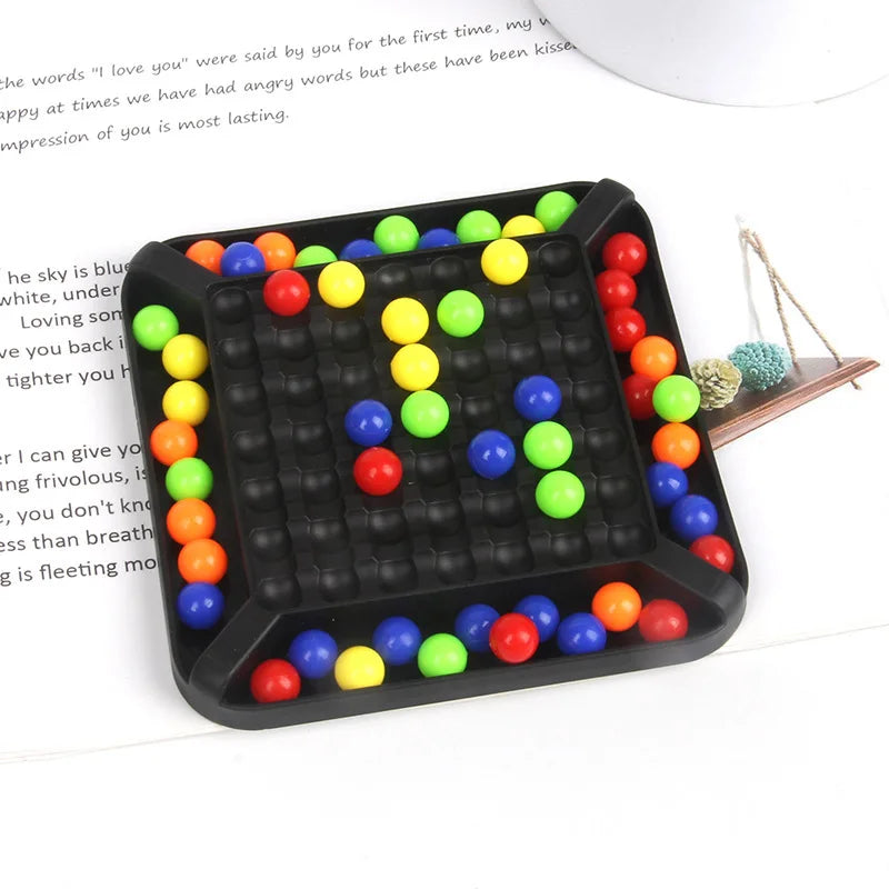 Color Elimination Bead Parent-Child Interaction Children's Puzzle Toys Board Battle Games Educational Gifts Classification Toy