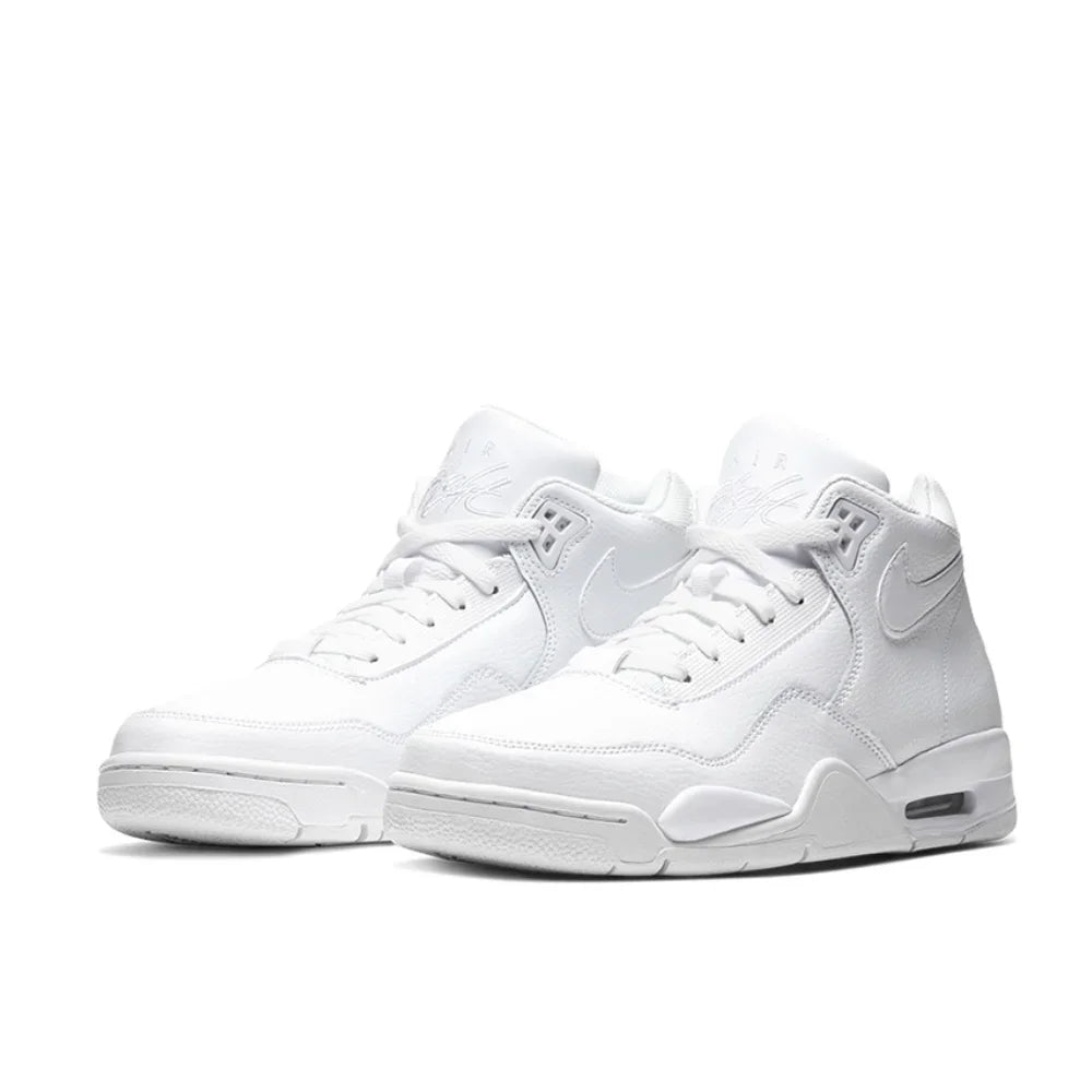 Nike Flight Legacy men's shoes mid jordan shoes 4 air cushion wear-resistant casual basketball trainers