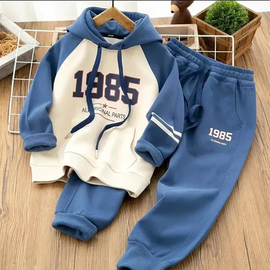 Kids Tracksuit For Boy Sets For Children Boys Hoodies and Pants 2Pcs Outfit Sets Junior Kids 3 4 6 8 10 12 Year 2024 New