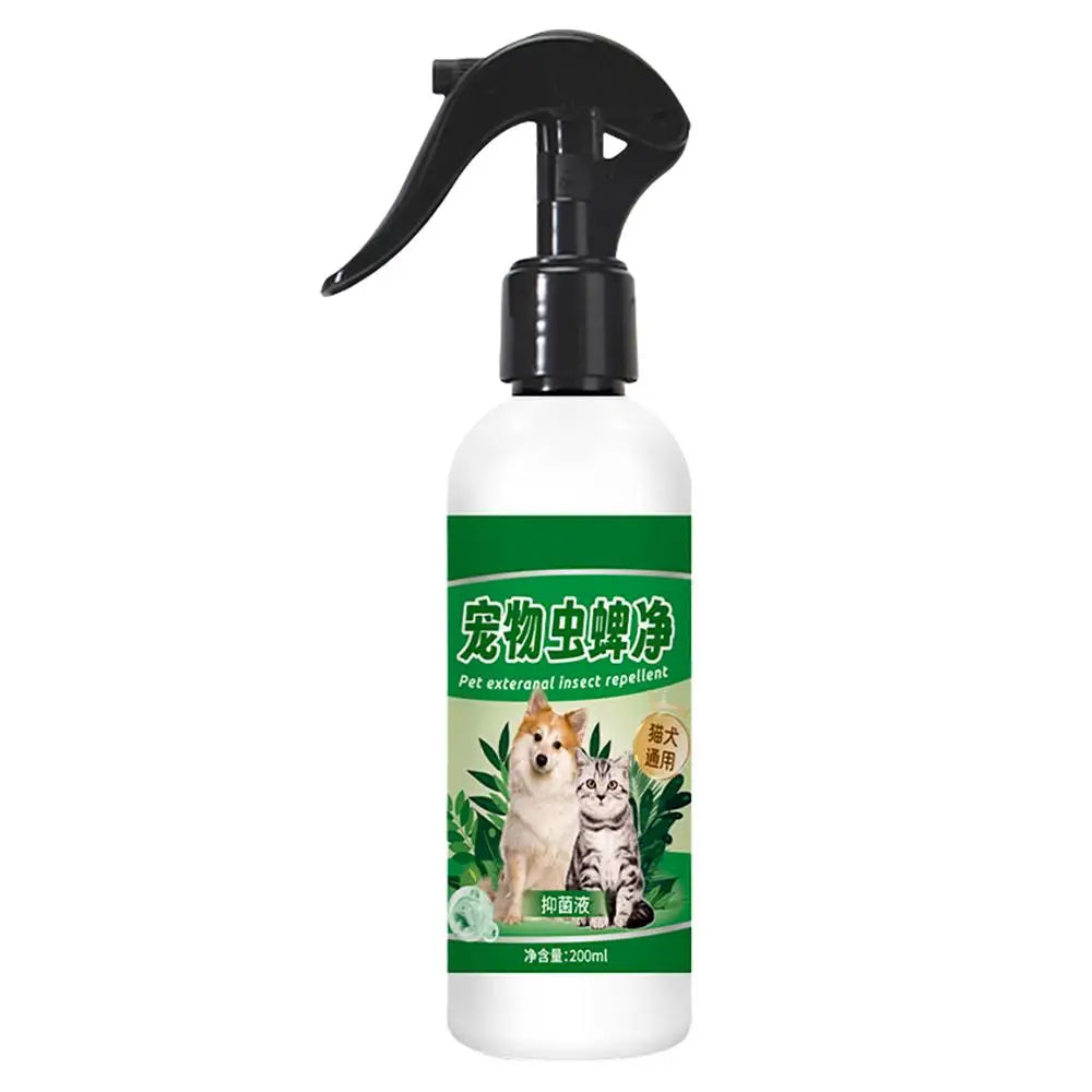 Dog Tick Spray 220g Flea & Tick Pet Spray Flea & Tick Aid Flea & Tick Home Spray Pet Supplies For Dogs Cats And Home