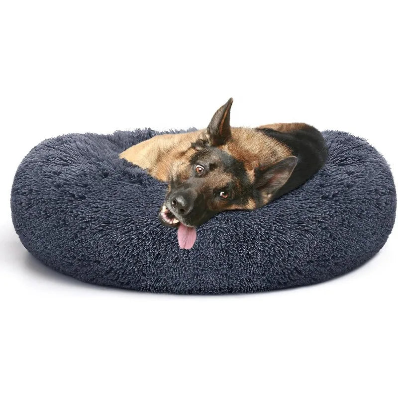 Orthopedic Dog Bed Comfortable Donut Cuddler Round Dog Bed Ultra Soft Washable Dog and Cat Cushion Bed (20''/23''/30'')