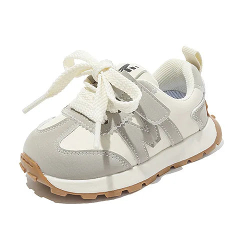 Boys and Girls Sport Shoes Children's Casual Shoes Fashion Hook Anti-slip Kids Footwears Soft Bottom Toddler Walking Shoe