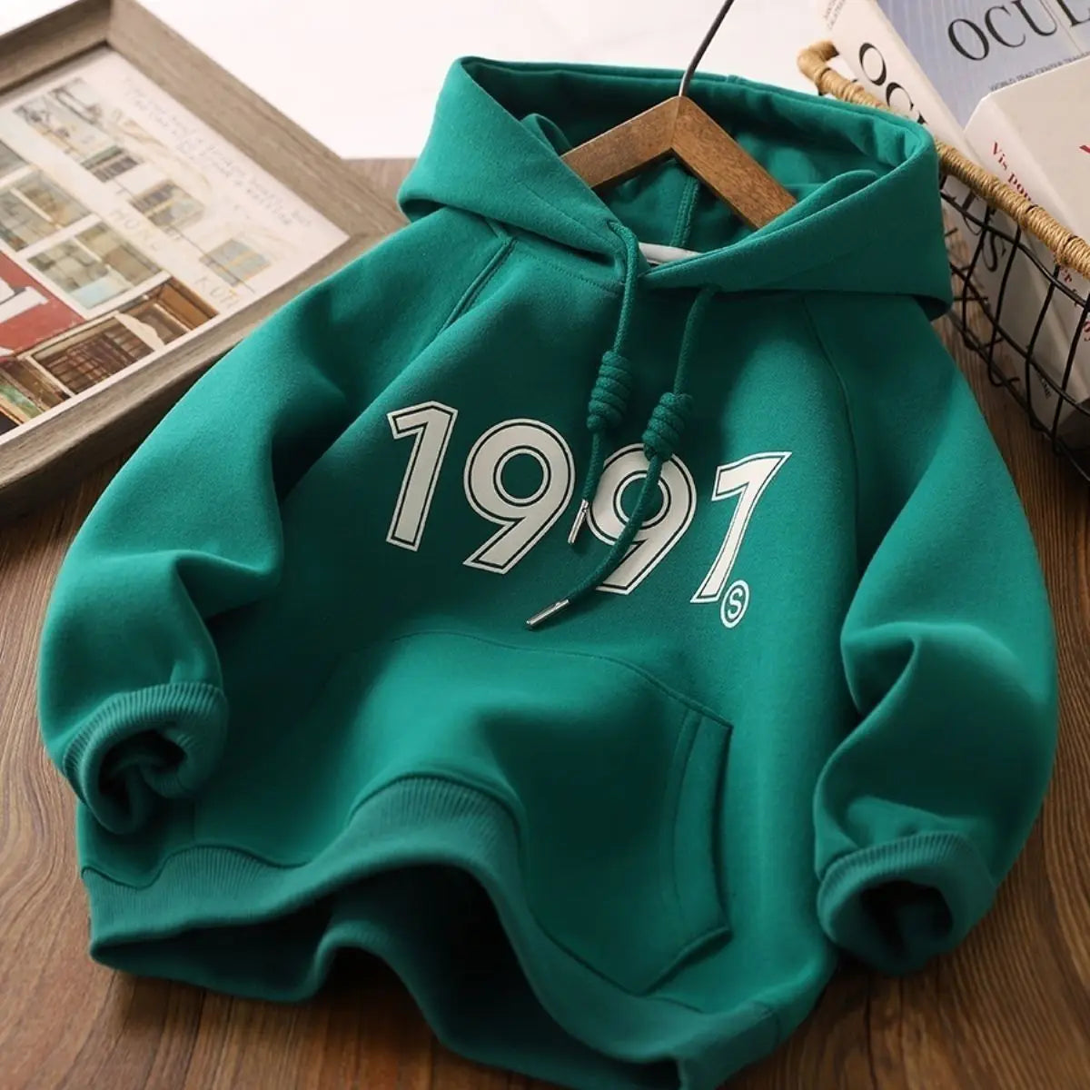 3-15Y Children's Hooded Sweater Korean Version Leisure Boys and Girls' Sports Sweater New Teenage Boys' Pullover Hoodie