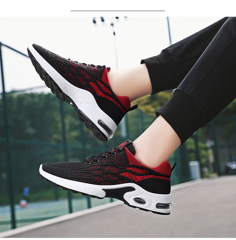 Hot New men Shoes trend men's shoes breathable lace-up running shoes Korean version light casual sports shoes