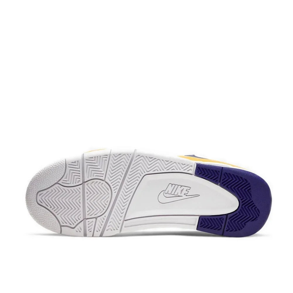 Nike Flight Legacy men's shoes mid jordan shoes 4 air cushion wear-resistant casual basketball trainers