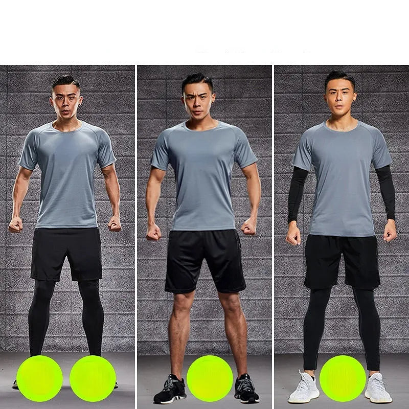 Men's Tracksuit Gym Fitness Compression Basketball Sports Suit Clothes Running Jogging Sport Wear Exercise Workout Tights