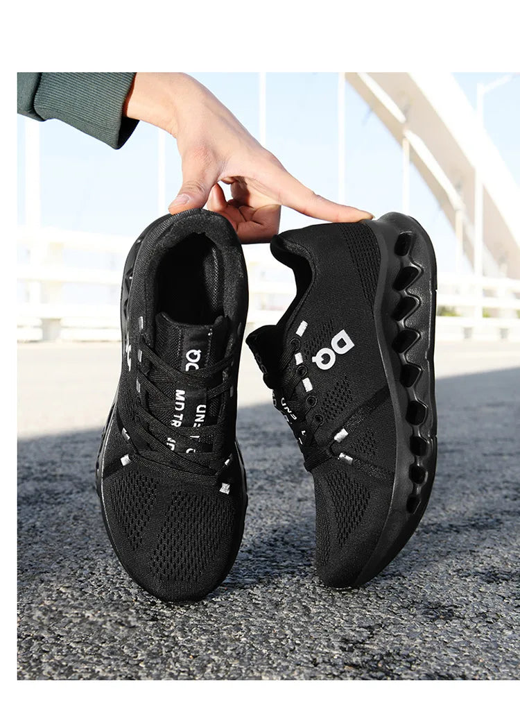 Men's leisure Sneaker Shoes For Man Mesh fashion black Sports Trainers Running Shoes Husband 2024 Summer Casual Sneakers comfort