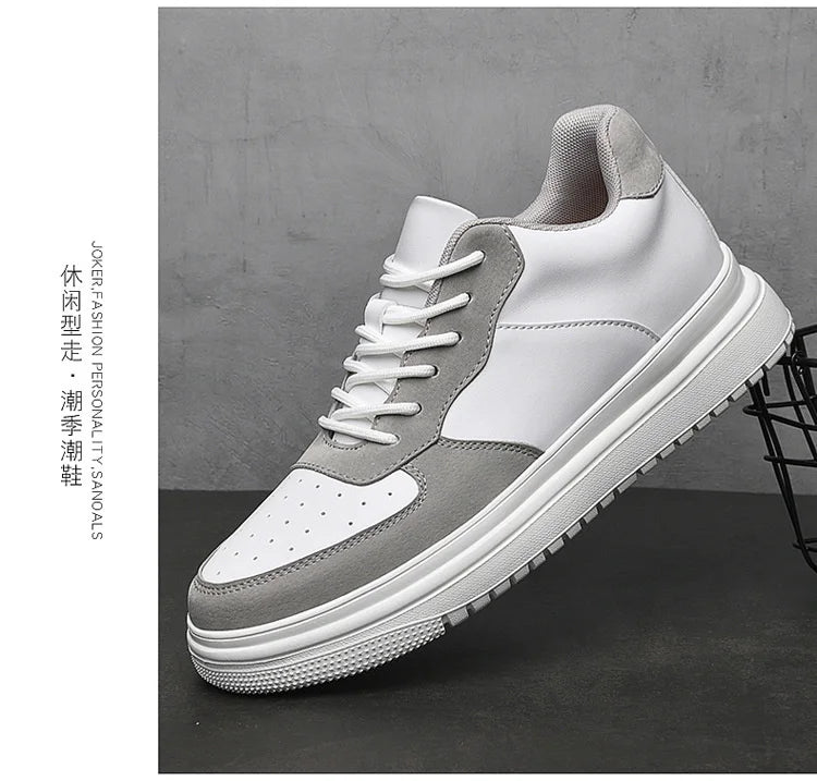 New Elevator Shoes Men Sneakers Summer Hidden Heels Heightening Shoes For Male Wedges Insole 6CM 8CM 10CM Casual Height Shoes