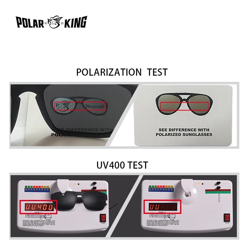 Brand Polarized Sunglasses For Men Plastic  Men's Fashion Square Driving Eyewear Travel Sun Glass