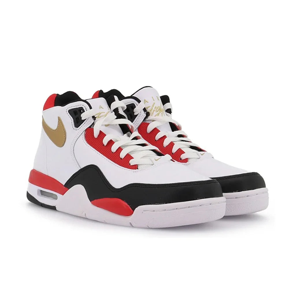 Nike Flight Legacy men's shoes mid jordan shoes 4 air cushion wear-resistant casual basketball trainers