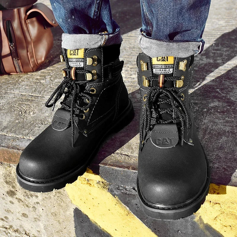 Women High Quality Classic Boots Casual Motorcycle Footwear Warm Wear-resistant Outdoor Work Safety Boots Men Comforts Shoes