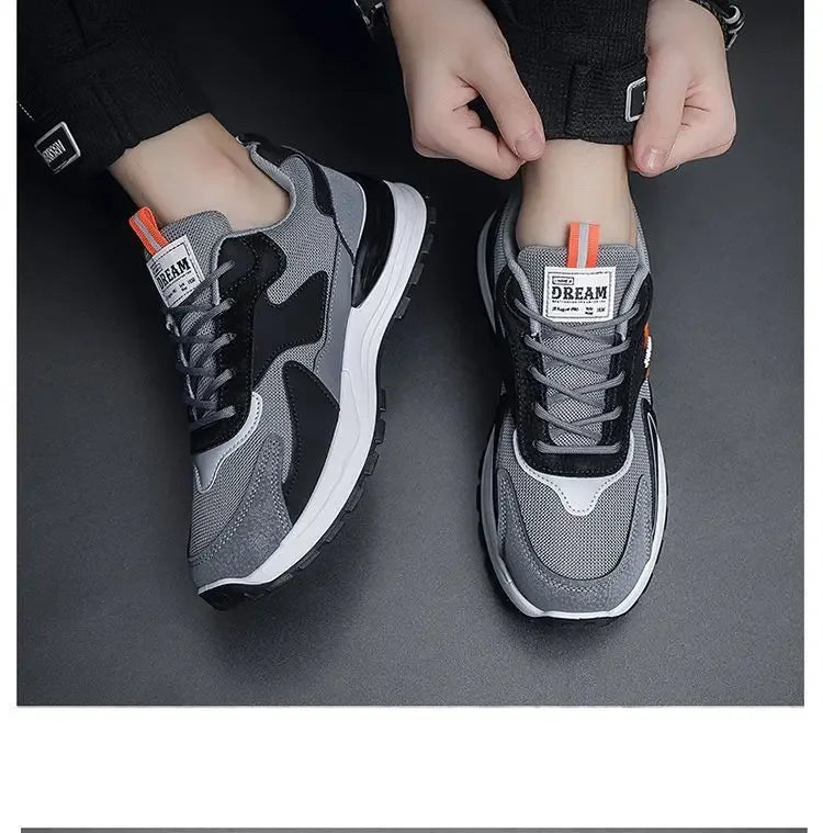 Men's Shoes Fashion Mens Sneakers 2024 Autumn New Brand Design Comfortable Soft Soled Men Running Shoes Tenis Masculino