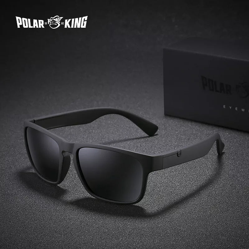 Brand Polarized Sunglasses For Men Plastic  Men's Fashion Square Driving Eyewear Travel Sun Glass