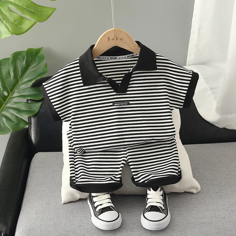 Baby Clothes Sets Summer Clothing Suits Boys Clothes Newborn 2pcs Tops + Pants Sets Boy Outfits 1 2 3 4 Years Kids Clothes Set