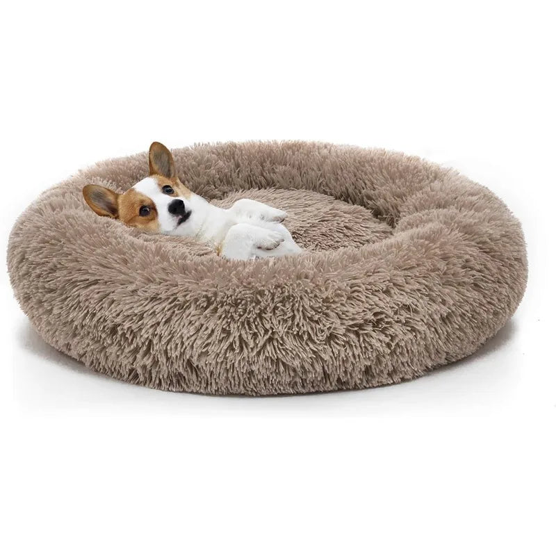 Orthopedic Dog Bed Comfortable Donut Cuddler Round Dog Bed Ultra Soft Washable Dog and Cat Cushion Bed (20''/23''/30'')