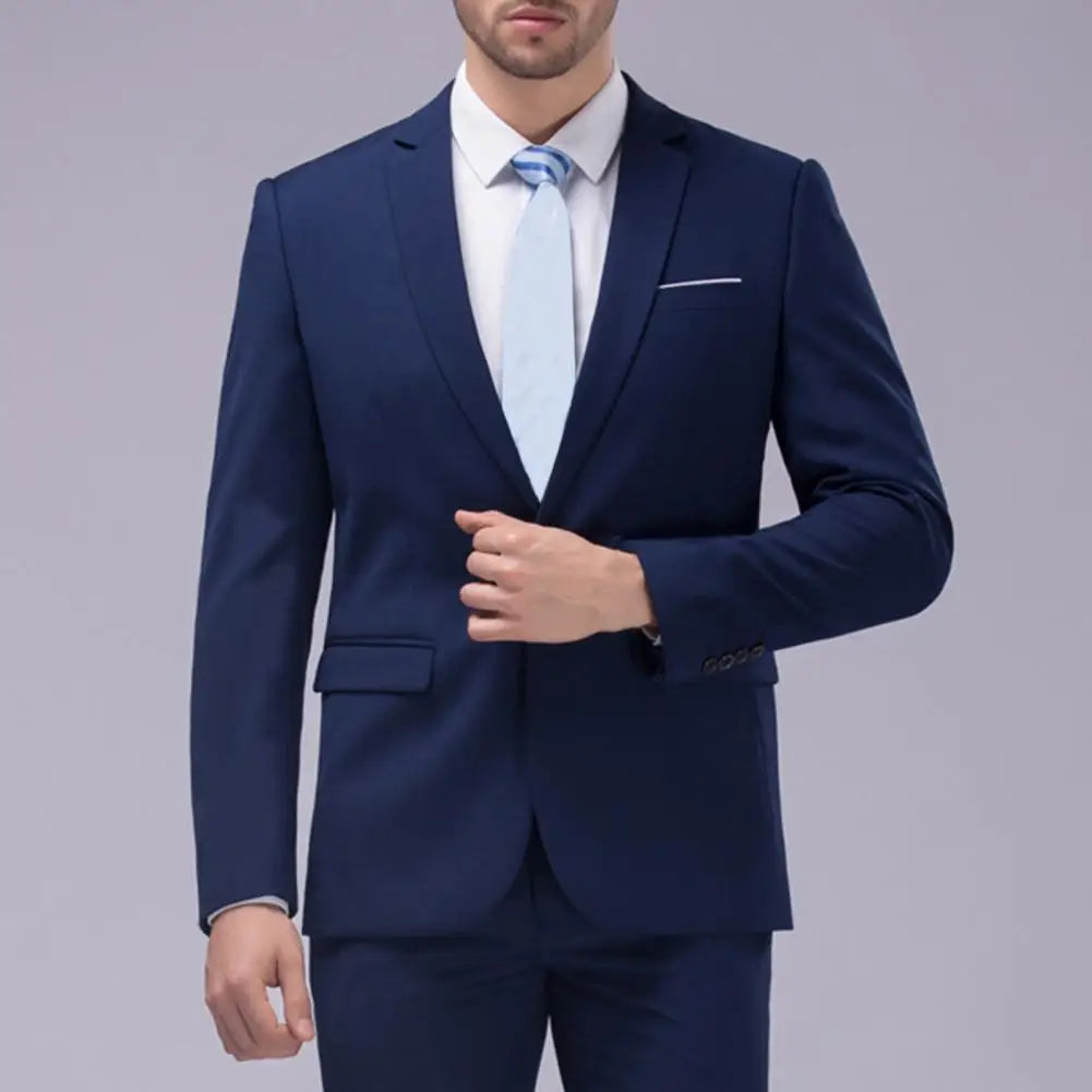 مجموعة اروين ARWEN GROUP AJH 2024  Wedding Suit For Men Set Elegant Blazers Formal 2 Pieces Full Jackets Pants Classic Business Coats 2024