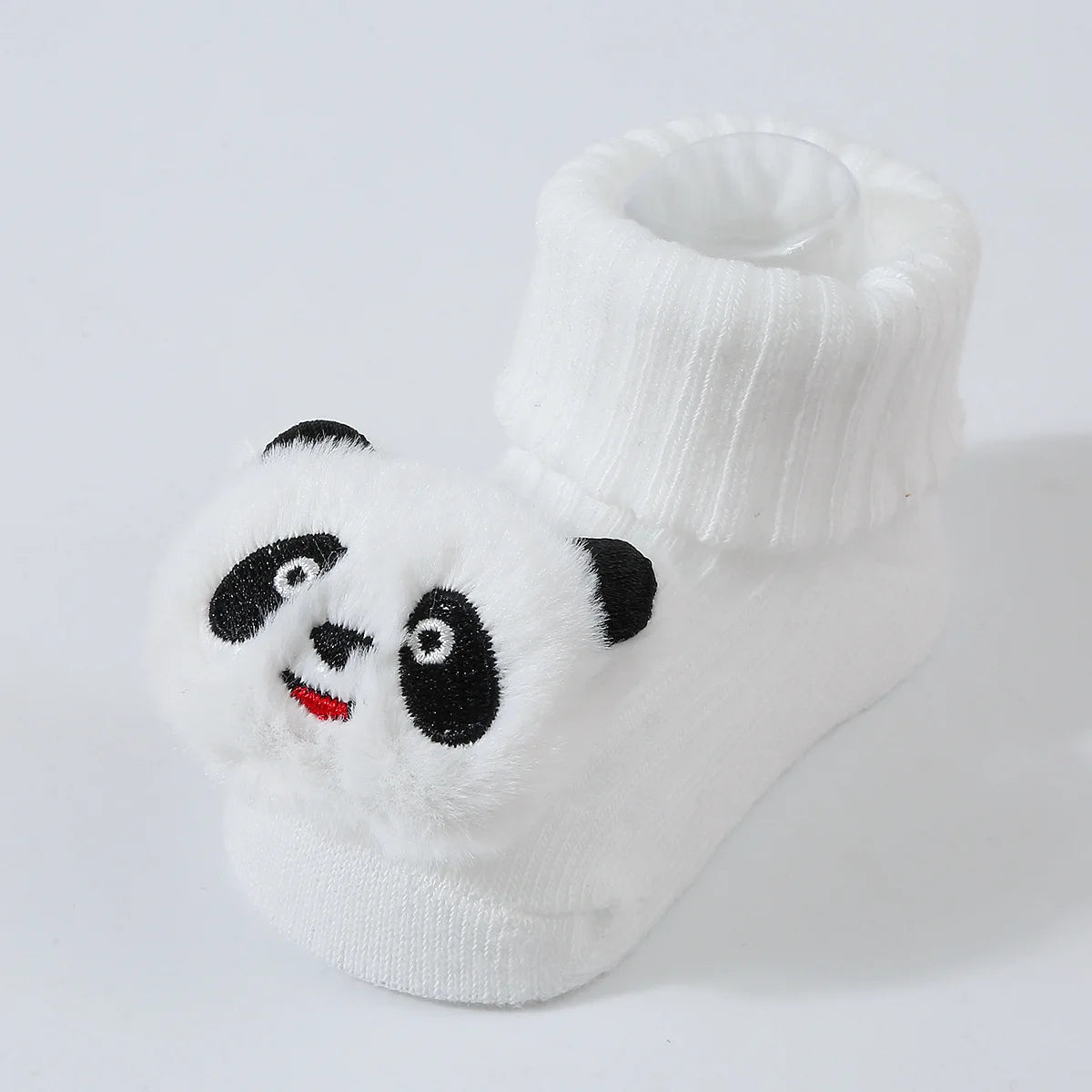 Cute Cartoon Doll Newborn Socks Spring New Baby Soft Solid Prewalker Knitted Sock For Girls Boys Infant Knitting Floor Socks