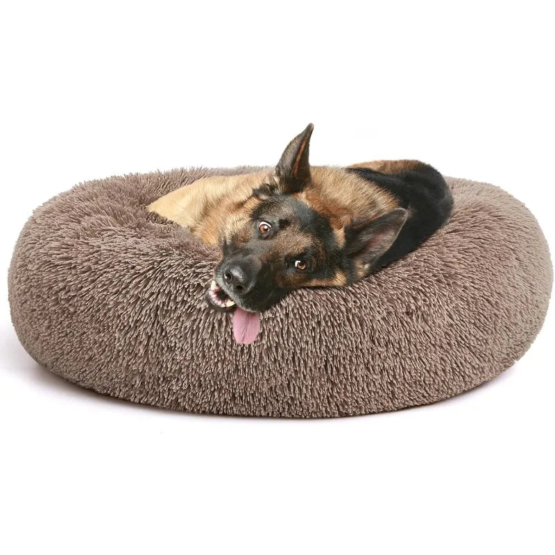 Orthopedic Dog Bed Comfortable Donut Cuddler Round Dog Bed Ultra Soft Washable Dog and Cat Cushion Bed (20''/23''/30'')