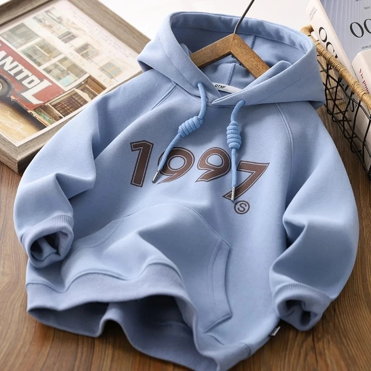 3-15Y Children's Hooded Sweater Korean Version Leisure Boys and Girls' Sports Sweater New Teenage Boys' Pullover Hoodie