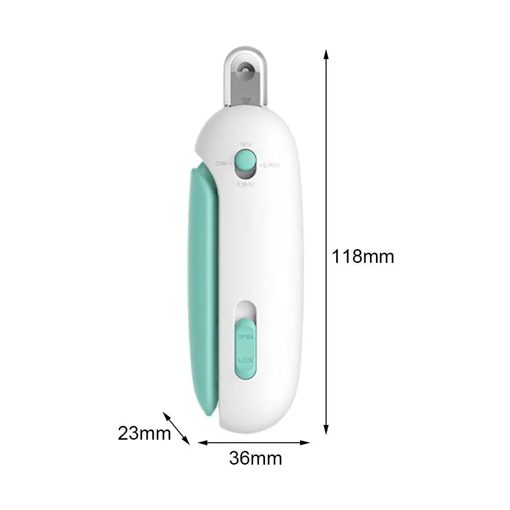 Pet Nail Clippers Dog Cat Nail Trimmer Labor-Saving Nail Convenient Nail Grinder Dog Grooming Care Supplies