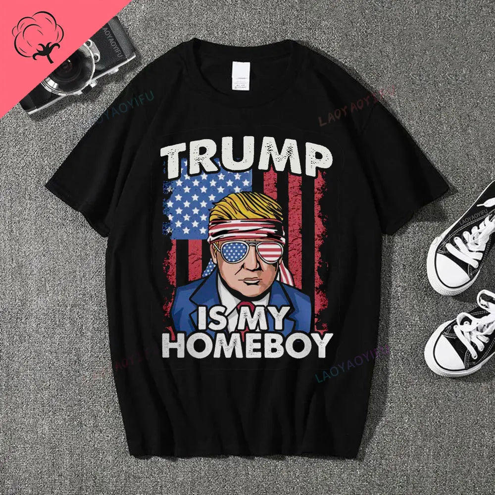 Trump clothes Trump Was Right about Everything Donald Trump Supporter Printing T-Shirt Fashion Cotton O-Neck Short Sleeve Casual Mens T Shirt