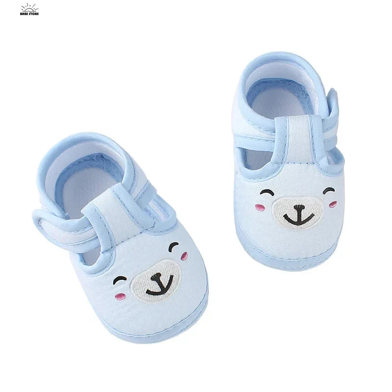 Newborn Cartoon Baby Shoes Kids First Walkers Soft Sole Boy Shoes Toddler Cartoon-Shoes Spring Autumn  Baby Girls Boys-Shoes