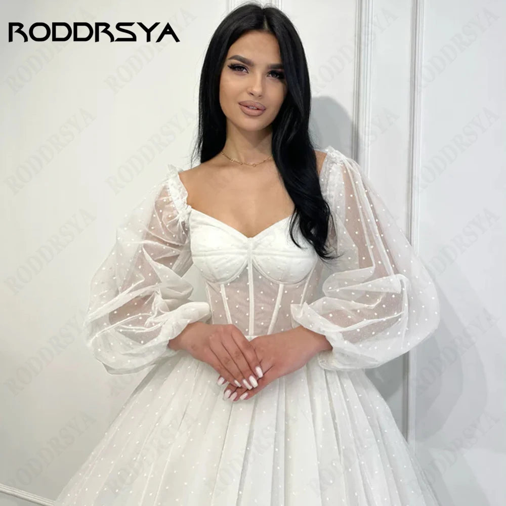 مجموعة اروين arwen & AJH GROUP  Sweetheart Princess Wedding Dresses Elegant Short A-Line Bridal Gowns Sexy Lace Up Backless Tulle مجموعة اروين arwen & AJH GROUP