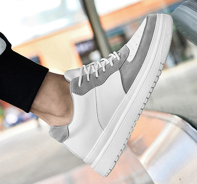 New Elevator Shoes Men Sneakers Summer Hidden Heels Heightening Shoes For Male Wedges Insole 6CM 8CM 10CM Casual Height Shoes