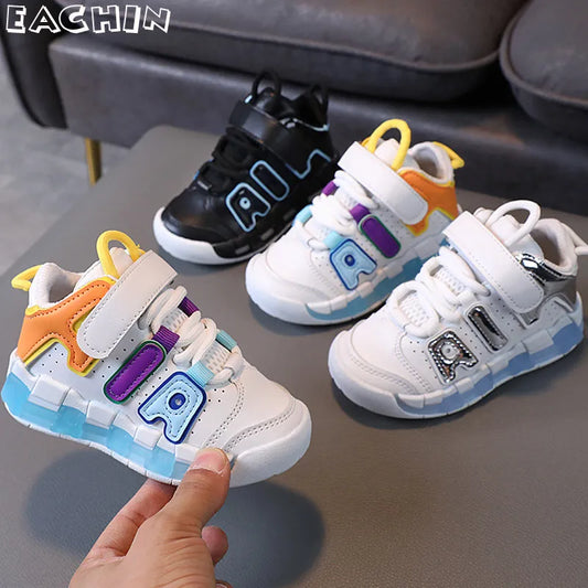 ARWEN & AJH GROUP Girls Boys Sports Shoes Baby Shoes Toddler Non-slip Sneakers Casual Soft Shoes for Children Girls Baby Kids Outdoor Shoes