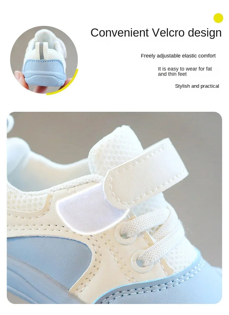 Baby Walking Shoes Boy Soft Soles Anti-skid Children's Casual Sneaker Shoes Mesh Breathable Baby Shoes Baby  Baby Girl Shoes