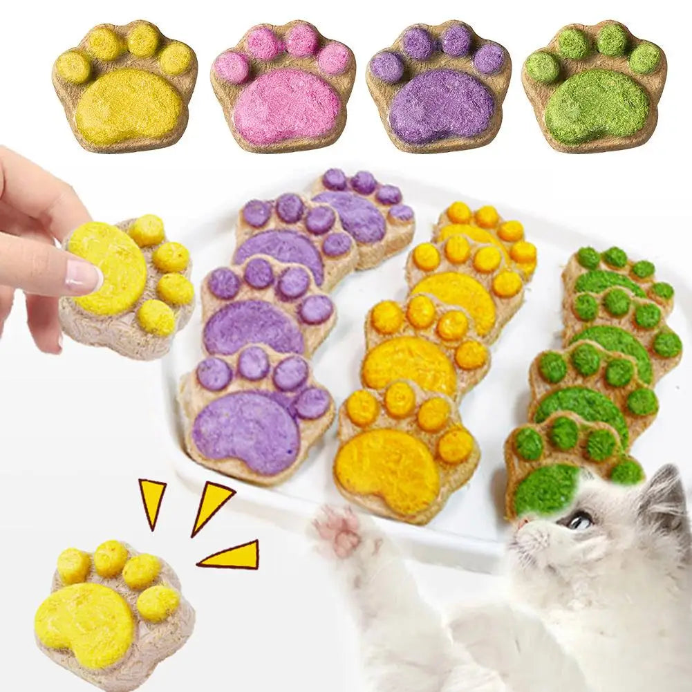 10pcs Cat Claws Freeze-dried With High-quality Meat Keep Healthy And Active Snacks For Cats Dogs Delicious Pet Supplies