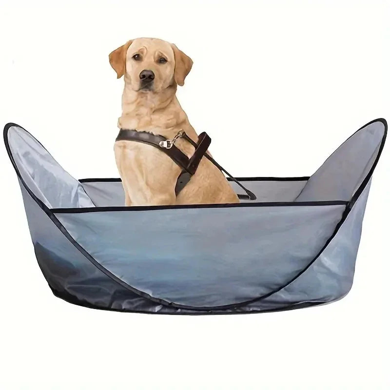 Easy Dog and Cat Hair Catcher Tent - Waterproof Adjustable, Neat Barbering Cape for Easy Trimming and Shaving