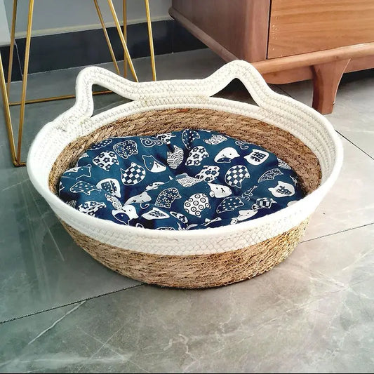 New Rustic Pet Bed for Cats and Small Dogs cat bed