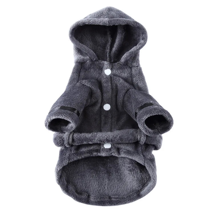 Pet Dog Bathrobe Dog Pajamas Sleeping Clothes Soft Pet Bath Drying Towel Clothes for for Puppy Dogs Cats Pet Accessories