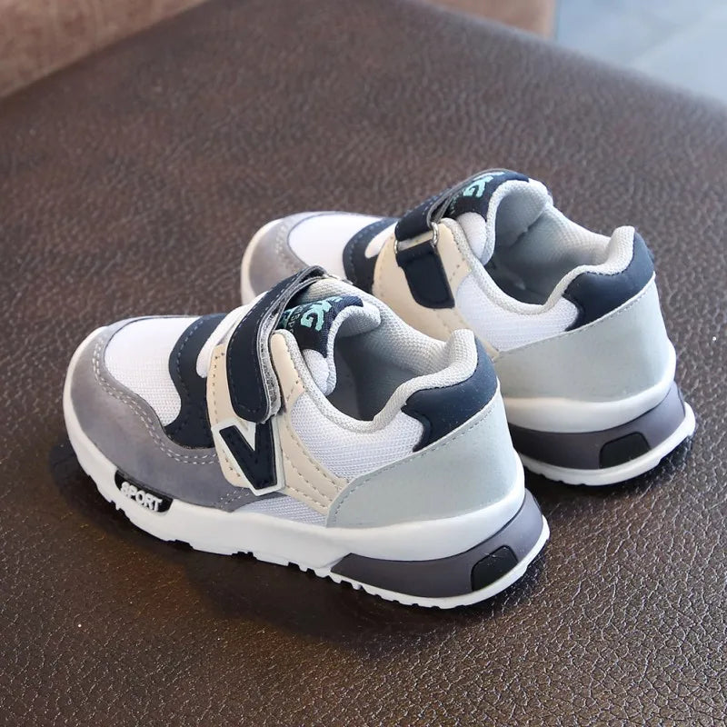 Spring Autumn Children's Breathable Sports Shoes Boys Girls Soft Soled Anti -Slip Running Shoes Baby Boots Kids Walking Shoes