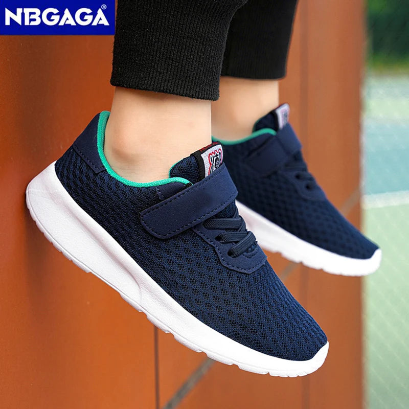 Sport Kids Breathable Sneakers Boys Sport Running Shoes Comfortable Children Girls Leisure Trainers School Mesh Walking Footwear